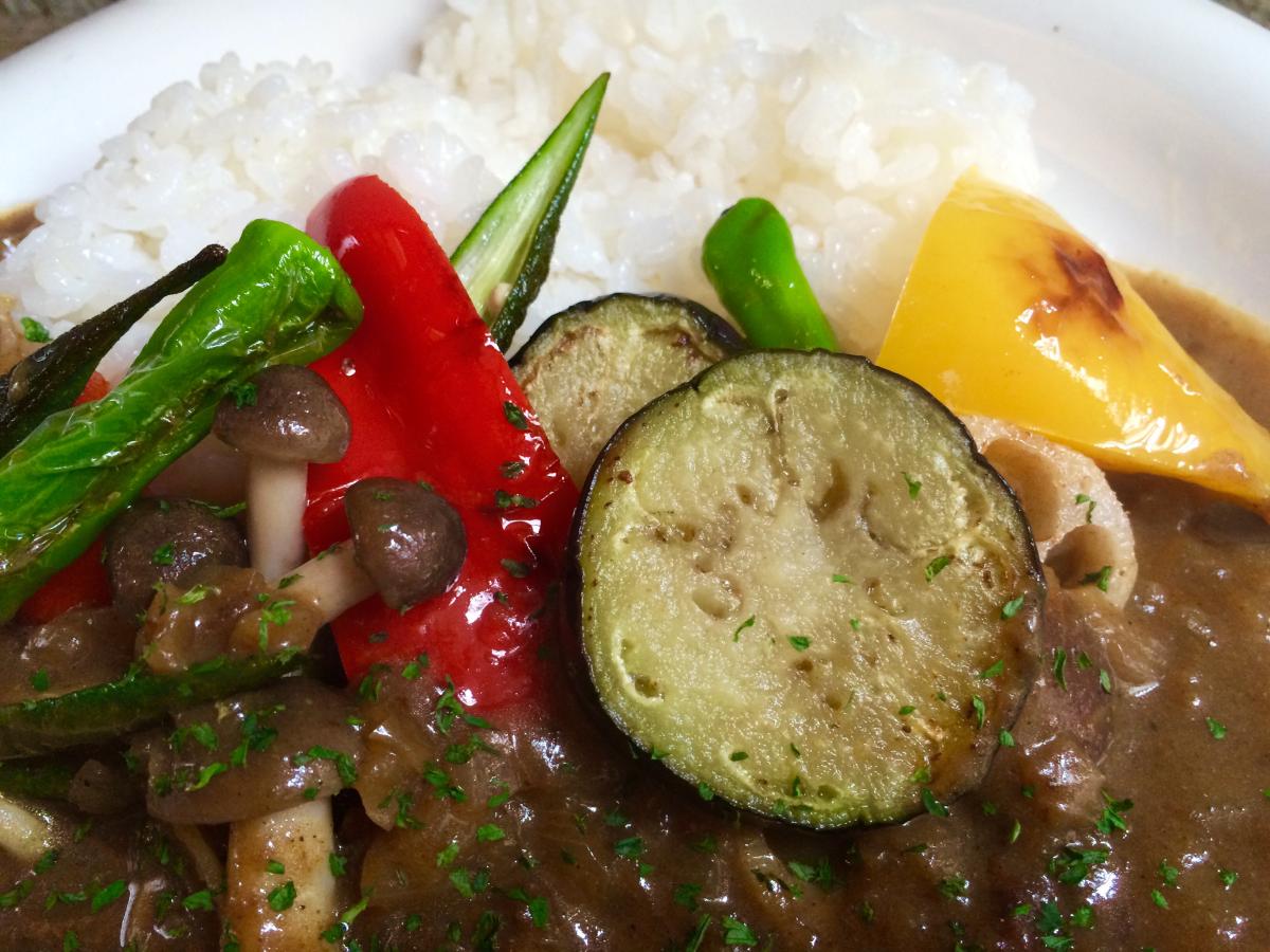 彩り焼き野菜カレー